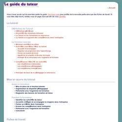 Guide du Tuteur en ligne Greta du Velay