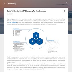 Guide To Hire the Best EPC Company For Your Business