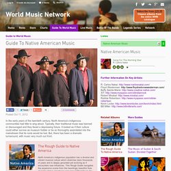Guide To Native American Music – World Music Network – Guide To World Music