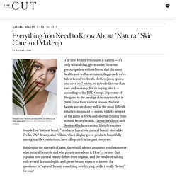 A Guide to Natural Makeup & Skin Care