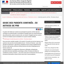Guide des parents confinés : 50 astuces de pro