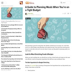 A Guide to Planning Meals When You’re on a Tight Budget