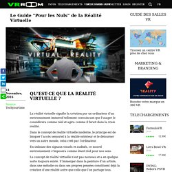 19/06 - Le Guide "Pour les Nuls" de la Réalité Virtuelle