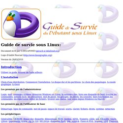 Guide de Survie du Débutant sous Linux