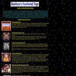Hawkwind - Starfarer's Guide to Hawkwind Albums