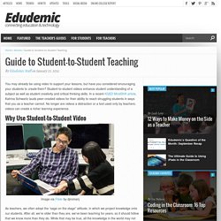 Guide to Student-to-Student Teaching With Online Video