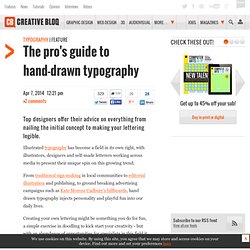 The pro's guide to hand-drawn typography