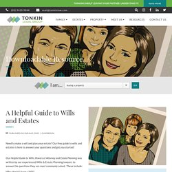 Get A Free Guide On Wills and Estates