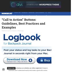 “Call to Action” Buttons: Guidelines, Best Practices and Examples - Hongkiat