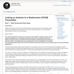 guides:linkingarduinotontx2 [UKHAS Wiki]