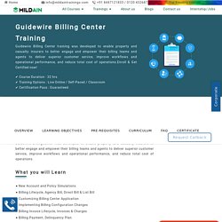Guidewire Billing Center Training