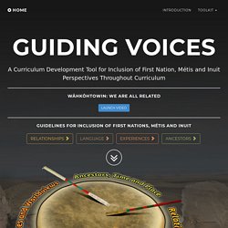 Guiding Voices Home Page
