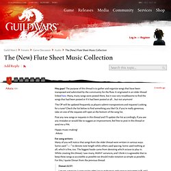 Audio - The (New) Flute Sheet Music Collection