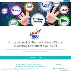 Carlos Manuel Guillermo Padron – The Reason Behind Digital Marketing Is Conducive To The Growth Of Your Business – Carlos Manuel Guillermo Padron – Digital Marketing Consultant and Expert