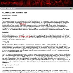 GUIMark 2: The rise of HTML5 « Craftymind