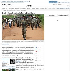 Guinea-Bissau, After Coup, Is Drug-Trafficking Haven