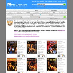 Guitar Play-Along - Hal Leonard Online