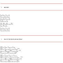 Guitar Chords - Gospel