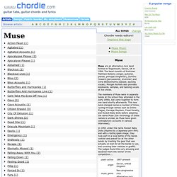 Muse guitar chords, guitar tabs and lyrics - chordie