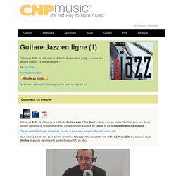 Guitare Jazz en ligne