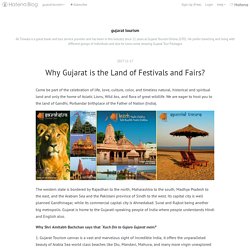 Why Gujarat is the Land of Festivals and Fairs? - gujarat tourism
