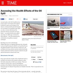 Gulf Oil Spill Long-Term Health Effects: How Bad?
