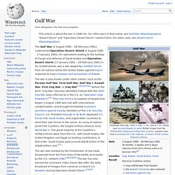 Gulf War