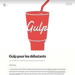 Gulp pour les débutants