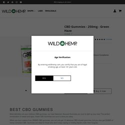 Green Haze 250mg CBD Infused Gummies for Sale - Wild Hemp