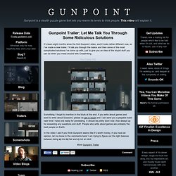 Gunpoint Trailer: Let Me Talk You Through Some Ridiculous Solutions, by Tom Francis