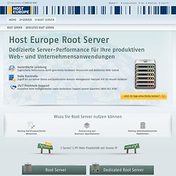 Host Europe GmbH - Server-Hosting