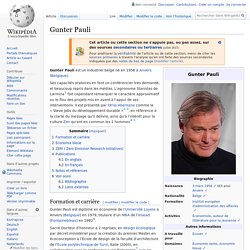Gunter Pauli