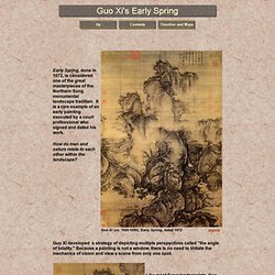 Guo Xi's Early Spring
