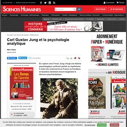 Carl Gustav Jung et la psychologie analytique