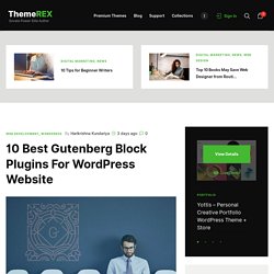 10 Best Gutenberg Block Plugins For WordPress Website