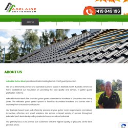 Gutter Guard Specialists Adelaide