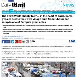 Roma gypsies create their own village in the heart of Paris