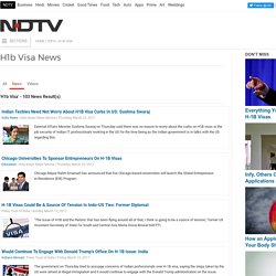 Latest News on H1b Visa 2017 - NDTV.COM