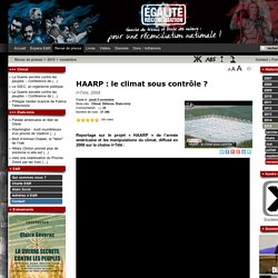 HAARP : le climat sous contrôle