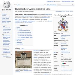 Haberdashers' Aske's School for Girls