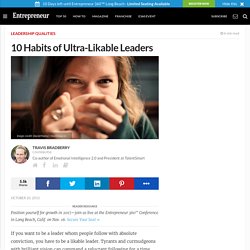 10 Habits of Ultra-Likable Leaders