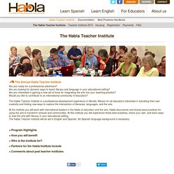 Habla: The Habla Teacher Institute