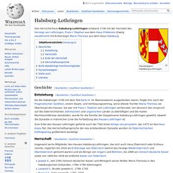 Habsburg-Lothringen