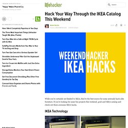 Hack Your Way Through the IKEA Catalog This Weekend