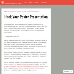 Hack Your Poster Presentation – HLS