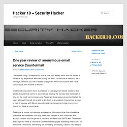 Hacker 10 – Security Hacker
