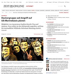 Anonymous: Hackergruppe soll Angriff auf US-Marinebasis planen