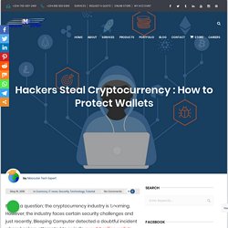 Hackers Steal Cryptocurrency : How to Protect Wallets