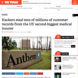 Hackers steal tens of millions of customer records from the US' second-biggest medical insurer