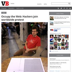 Occupy the Web: Hackers join worldwide protest